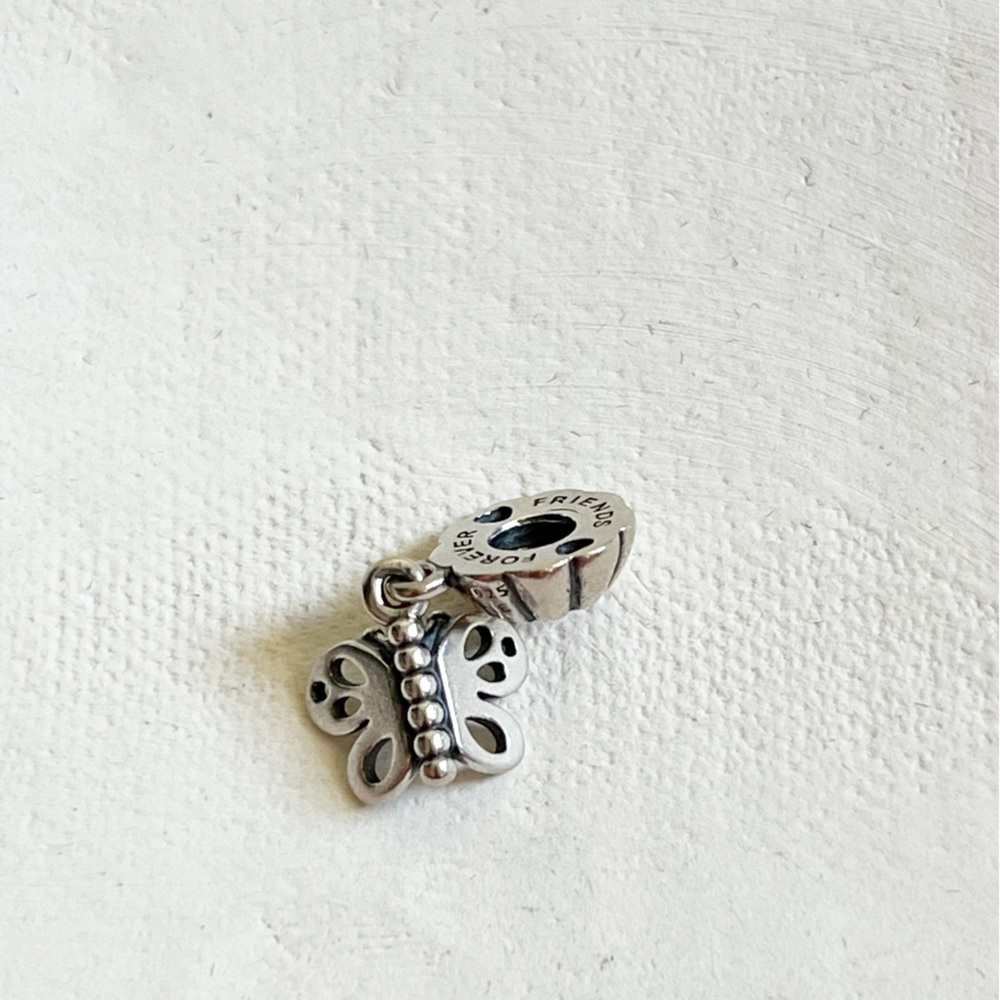 Pandora Friends Forever Butterfly Dangle Charm